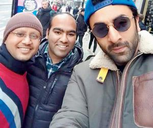 Ranbir Kapoor is holidaying in London