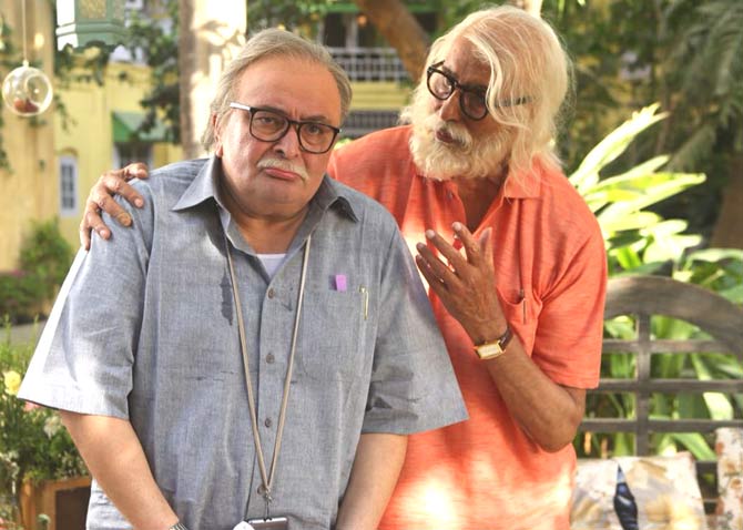 Amitabh Bachchan and Rishi Kapoor