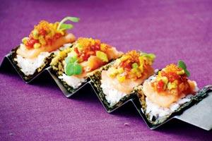 This Mumbai eatery allows you to enjoy sushi in several different avatars