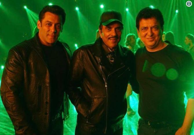 Salman Khan, Dharmendra, Sajid Nadiadwala