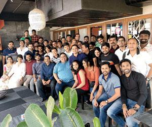 Kidambi Srikanth celebrates Padma Shri award with friends over lunch