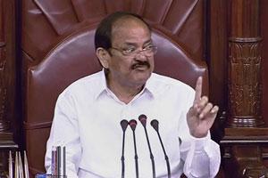 Venkaiah Naidu urges MPs to not disrupt, Congress hits back
