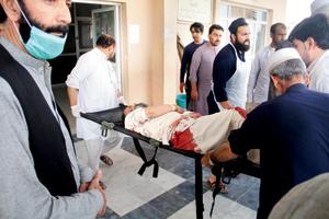 Blast in Afghan voter registration booth kills 12, injures 33
