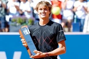 No. 3 Alexander Zverev clinches Munich Open title