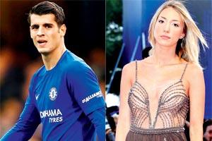 Chelsea star Alvaro Morata's wife asks him to improve his on-field attitude