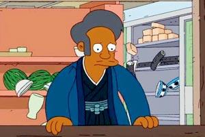 The new fathers of Apu from The Simpsons