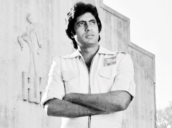 A photo by Pradeep Chandra of the legend at RK Studios