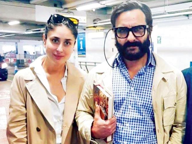 Kareena Kapoor Khan and Saif Ali Khan