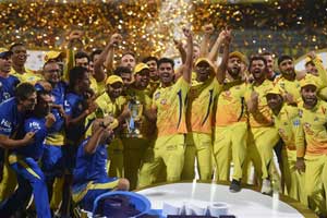 MS Dhoni leads Chennai to third Indian T20 title