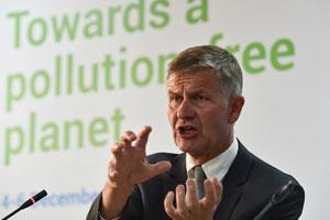 UN Environment head Erik Solheim: Plastic pollution needs to be curbed