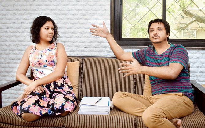 Sitara Studio co-founders Shubhangi Swarup and Nikhil Hemrajani. Pic/Ashish Raje