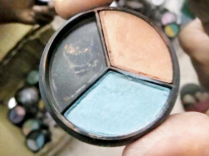 The consignment from Trinidad and Tobago contained cocaine concealed in eye shadow palettes