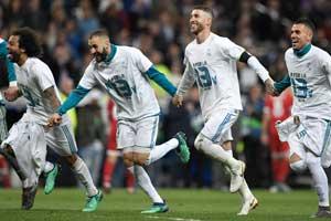 CL: Karim Benzema double strike sends Real Madrid into final