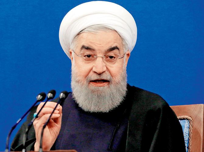 Hassan Rouhani. File Pic