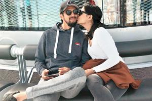 Aww! Ishant Sharma's wife Pratima can't stop kissing her husband