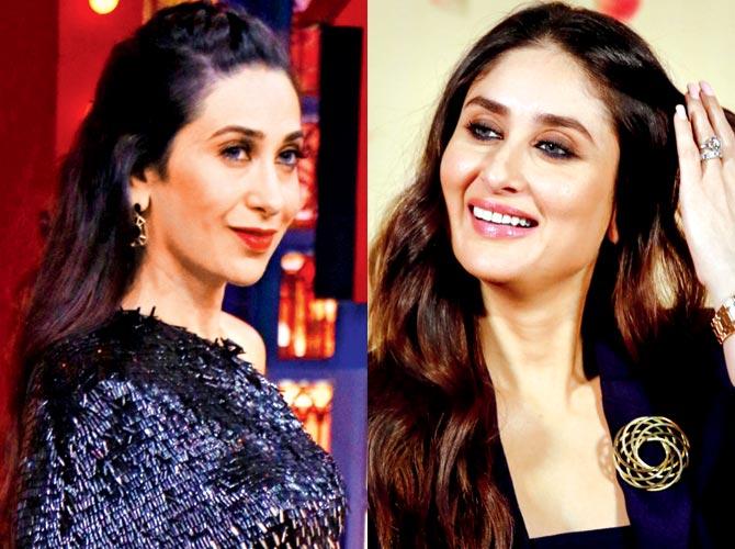 Karisma Kapoor and Kareena Kapoor Khan