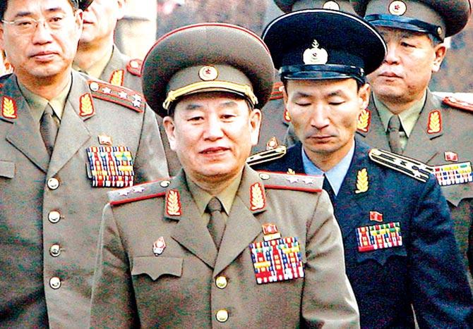 Kim Yong Chol. Pic/AFP
