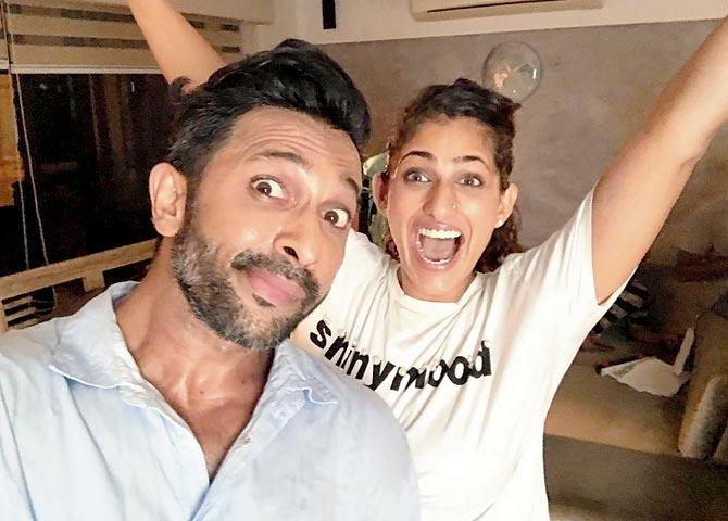 Terence Lewis and Kubbra Sait