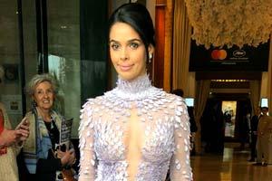Cannes 2018: Mallika Sherawat looks resplendent in a gown