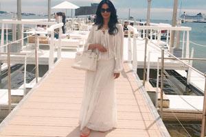 Cannes 2018: Mallika Sherawat looks pristine in a white breezy outfit