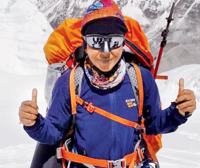 Climber Manisha Waghmare