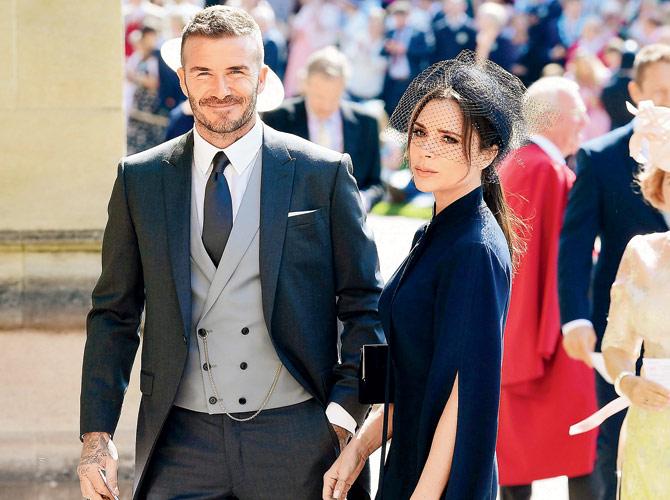 David Beckham and Victoria Beckham