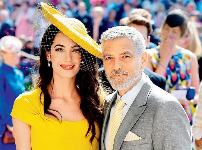 Amal Clooney and George Clooney