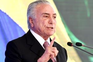 Brazil's President Temer calls for FIFA World Cup title