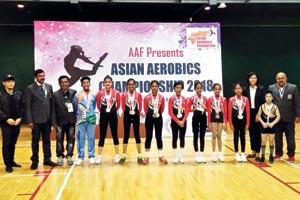 Mumbai kids on song in Asian Aerobics meet
