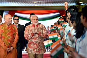 Narendra Modi addresses Indian diaspora in Indonesia, showcases achievements