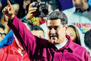 Venezuela's Nicolas Maduro sworn in for second six-year term