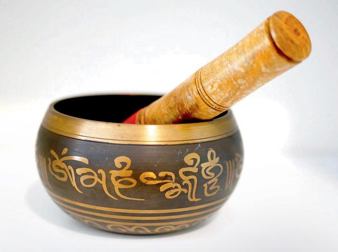 Tibetan singing bowl