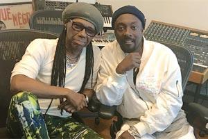 Black Eyed Peas working with Nile Rodgers