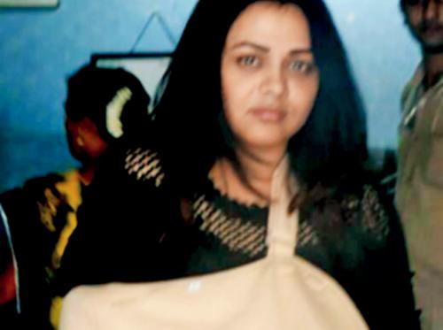 Actress Prarthana Behere suffered injuries on her right hand