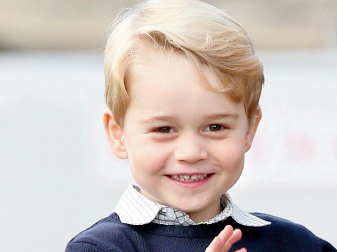 Page boy Prince George