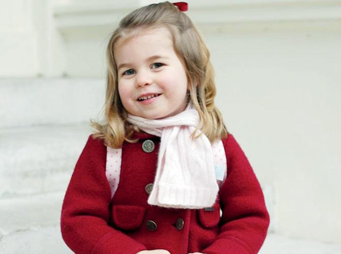 Flower girl Princess Charlotte