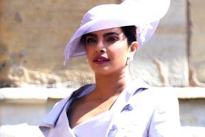 Royal Wedding: Priyanka Chopra looked stunning in a lilac hued outfit