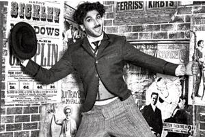 Ranveer Singh turns Charlie Chaplin