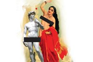 The use of the nude as social-political commentary