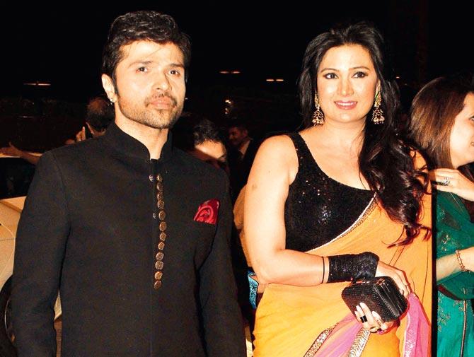 Himesh Reshammiya with girlfriend Sonia