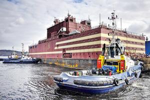 Russia unveils world's first floating nuclear power station