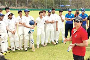U-19 NCA campers gain from Sachin Tendulkar's insight
