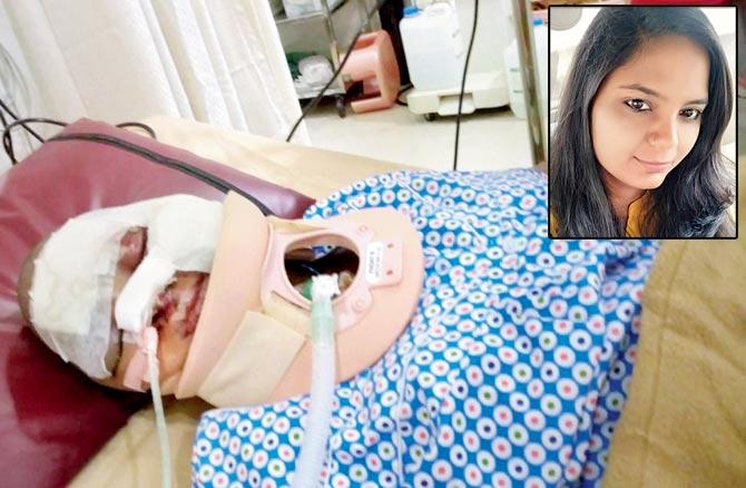 Shipra Singh (inset) succumbed to the grievous head injuries she suffered in a bicycle fall