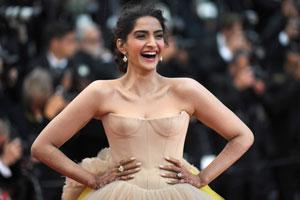 Cannes 2018: Sonam Kapoor shines in nude gown