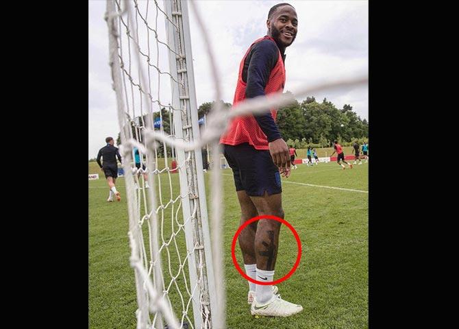 Football Association backs Raheem Sterling after gun tattoo row - Sports  News