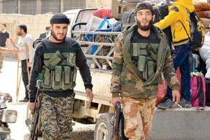 Syria rebels surrender arms in new deal with regime