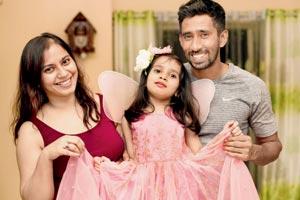 Wriddhiman Saha and wife Romi celebrate daughter Anvi's fifth birthday