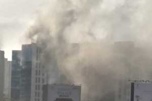 Mumbai: Massive fire engulfs Goregaon office building