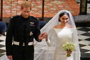 Prince Harry, Meghan Markle chose platinum jewelry on their wedding day