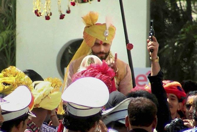 View photos: Ravindra Jadeja controversies: Selfie with lions, gun shots at wedding reception